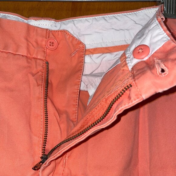 Gap Womens Coral Pants Classic Fit Size 10R With Pockets & Button-Zip Closure - Picture 4 of 7